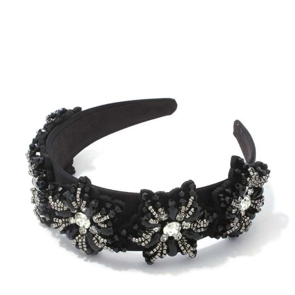 Black Handmade Headband